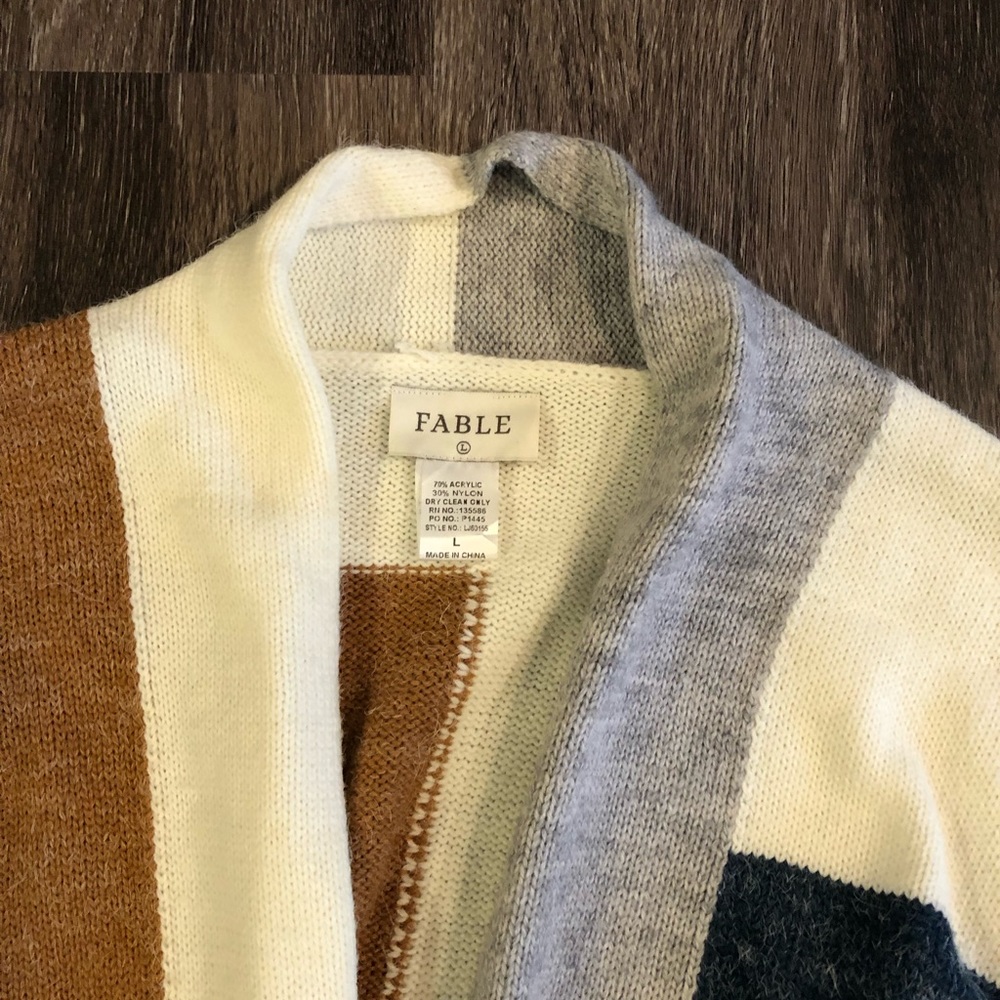 Colorblock cardigan - Picture 2 of 3